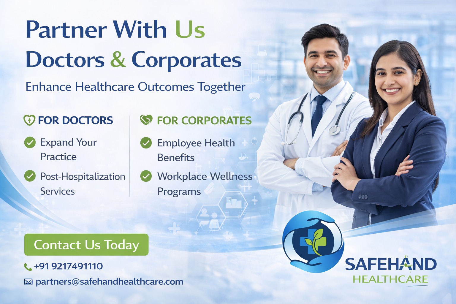 Partner With SafeHand Lifecare